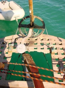 Kayitsiz steering vane controls photo copyright BW Media taken at  and featuring the  class