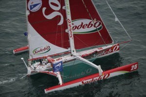 Saint Malo (FRA) - Route du Rhum 2006 - start photo copyright Gilles Martin-Raget http://www.martin-raget.com/ taken at  and featuring the  class