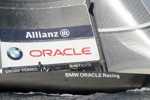 2006 Spring Training - 2 boats testing***2006 Winter training - 2 boats testing photo copyright BMW Oracle Racing Photo Gilles Martin-Raget http://www.bmworacleracing.com taken at  and featuring the  class