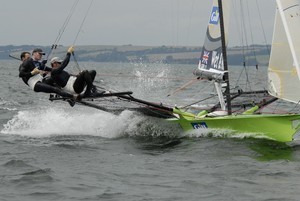  18F8671WEB - European 18ft Skiff Grand Prix - Round 4 photo copyright Christophe Favreau http://christophefavreau.photoshelter.com/ taken at  and featuring the  class