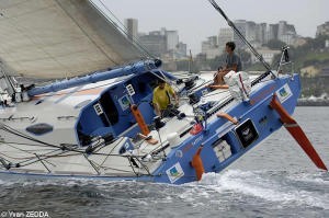Artech as Maisonneuve-Région Basse Normandie in the 2005 Transat Jacques-Vabre © Yvan Zedda/Transat Jacque-Vabre