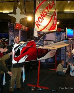 Moth photo copyright Gerald New http://www.sail-world.co.uk taken at  and featuring the  class