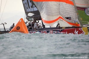 Valencia Louis Vuitton Act 13, day 1
32nd Americas Cup, Valencia, Spain.
 photo copyright Victory Challenge Photo Oskar Kihlborg http://www.victorychallenge.com taken at  and featuring the  class