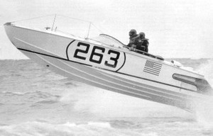 Ghost Rider driven by Jim Wynne in 1966  © SW