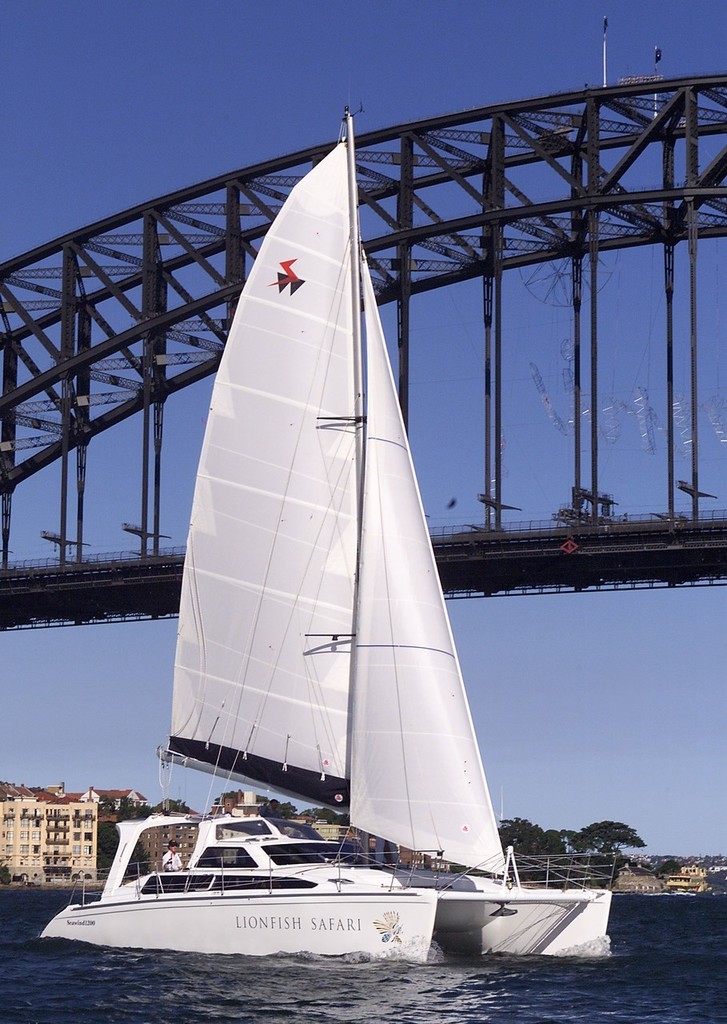 1998 - The first Seawind 1200 is launched. A beautiful ocean going catamaran. photo copyright Seawind Catamarans www.seawindcats.com taken at  and featuring the  class