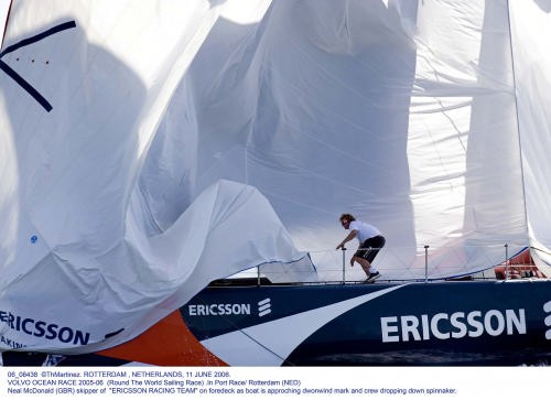 Ericsson Racing finishes fourth in the Rotterdam In-Port Race © Ericsson Racing/Thierry Martinez