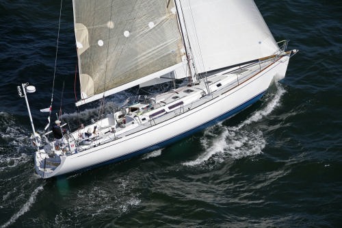 The 52ft Renegade is being sailed two-handed in the 2006 Newport Bermuda Race © Talbot Wilson