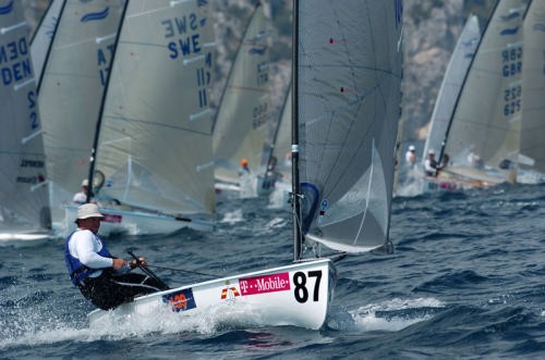 Rafael Trujillo (ESP) ws probably the fastest competitor in the regatta, but suffered a 39th placing in the final race at the hands of the Bura wind. © JK Labud