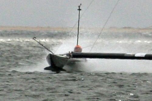 Close up foil out - Sailrocket © Sailrocket http://www.sailrocket.com