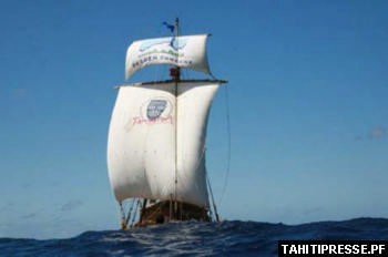 Tangaroa sailing © SW