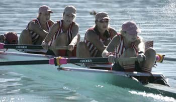 St Margarets get into their work soon after the start of the dawn Cup © SIR+photosouth@xtra.co.nz