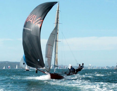 Avaya took third place © 18ft Skiff