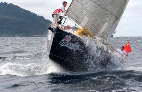 China’s Sina.com racing at the 2005 Kings Cup © Sail-World.com /AUS http://www.sail-world.com