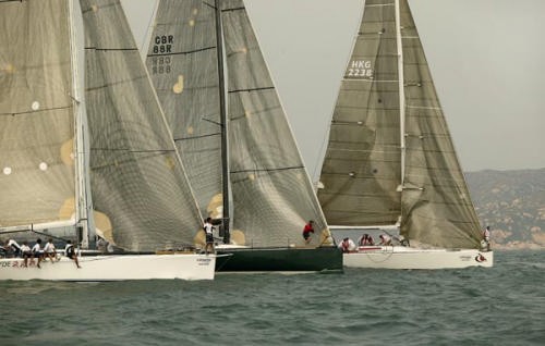 Big boat line up - IRC A start CCR 2006 © Guy Nowell http://www.guynowell.com
