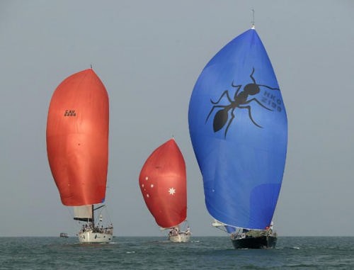 Spinnaker parade - CCR 2006 © Guy Nowell http://www.guynowell.com