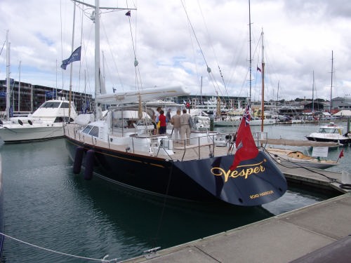 Vesper by YDL is one of the feature superyachts in the show © Richard Gladwell www.photosport.co.nz