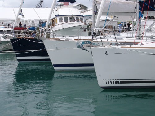 Three Beneteau’s all in a row © Richard Gladwell www.photosport.co.nz