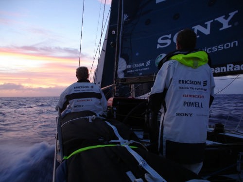 Leg 1 was OK for Ericsson Racing until keel issues emerged in the final stages © Ericsson Racing Team 