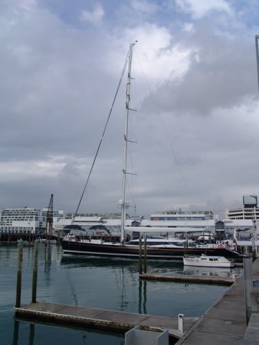 Kokomo pictured in Auckland soon after having her mast stepped © Richard Gladwell www.photosport.co.nz