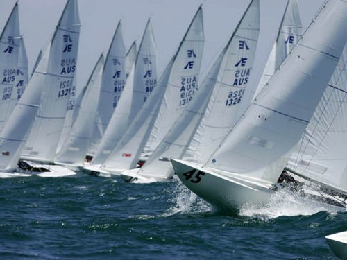 Audi Etchells Australian  Championship 2006 - Melbourne startline ©  Andrea Francolini Photography http://www.afrancolini.com/
