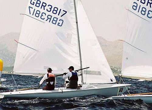 Flying 15 Worlds 2007 - Mike Hart and Tim Hall (GBR) © Pedro Creixell http://www.rcnpp.net/fotos.php