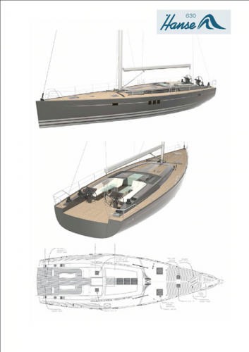 Hanse 630 © Hanse Yachts . http://www.windcraft.com.au