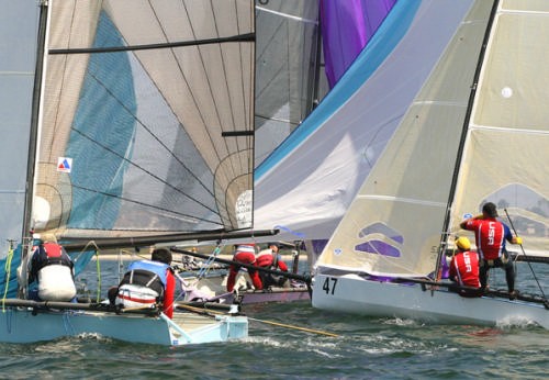 <b>I-14 Worlds Teams Racing</b> © Rich Roberts http://www.UnderTheSunPhotos.com