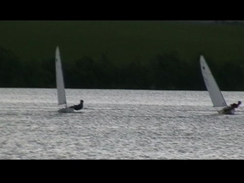 Thomas Gee (New Sensation) 1052, and James Harrex (Ultra Violet Dream) 1063<br />
 © Vauxhall Yacht Club