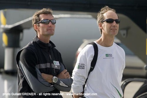 <b>Jeremie Beyou and Gilles Chiorri - Boat launch </b> &copy; Gilles Martin-Raget http://www.martin-raget.com/