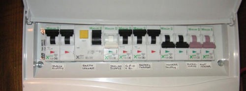 New switchboard, all labelled © BW Media