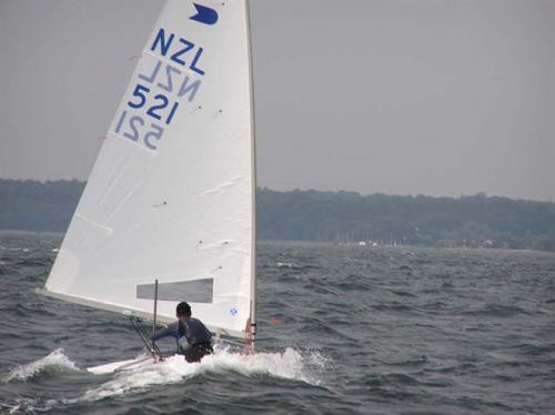 Mark Perrow (Wakatere BC) now 2010 NZ Finn National Champion is better known for his prowess in the OK Dinghy class © Jens Jensen