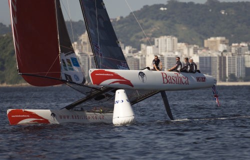 Volvo Extreme40 racing, Rio de Janeiro, Brasil.<br />
© Oskar Kihlborg/ Volvo Ocean Race 2005-2006<br />
 © Volvo Extreme 40/ Ben Faber