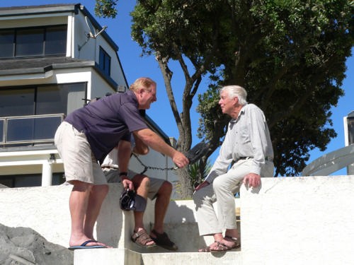 Des Townson interviewed by TVNZ’s Martin Tasker © Zephyr Owners Association