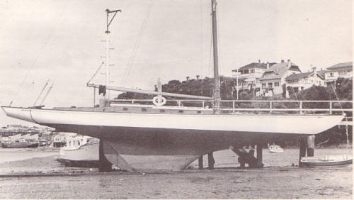 Ranger hauled out in St Mary’s Bay now Westhaven Marina. © NZ Yachting