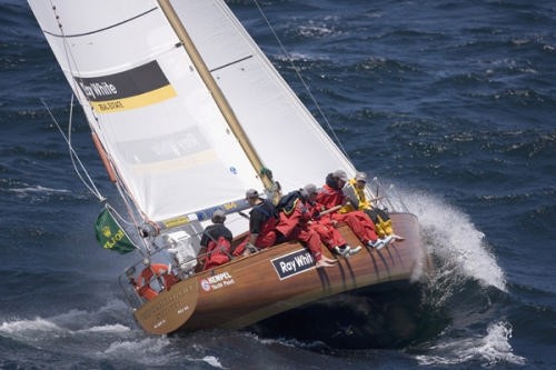 Koomooloo soon after the 2006 Rolex Sydney Hobart start ©  Andrea Francolini Photography http://www.afrancolini.com/