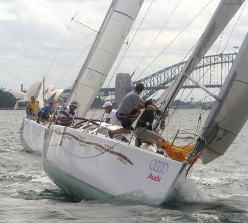 Sydney 32s on Sydney Harbour  - 2006 Audi Sydney Harbour Regatta © Sail-World.com /AUS http://www.sail-world.com