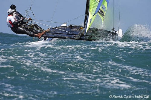 Team Tahiti - 2005 Hobie 16 World Port Elizabeth RSA © Pierrick Contin/Hobie Cat