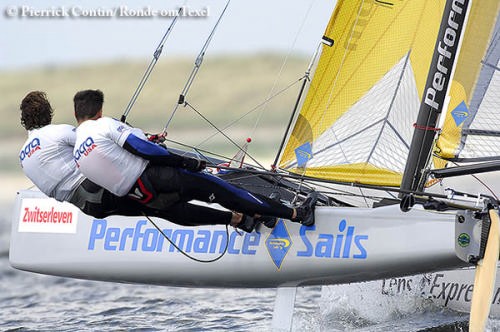 Xander Pols and Tjiddo Veenstra took Texel line honours © Pierrick Contin www.pierrickcontin.com