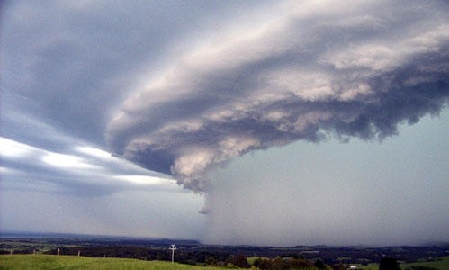 Thunderstorm approaching © SW