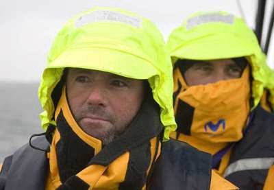 movistar crew Jonathan Swain (USA) about to leave © Oskar Kihlborg/ Volvo Ocean Race 2005-2006   © Volvo Ocean Race http://www.volvooceanrace.com