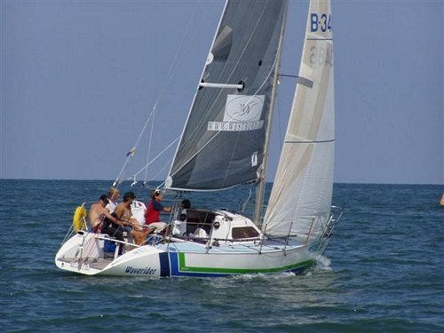 Waverider, a former Half Ton Cup winner for NZL, in her original colours, is still racing - and competed at the Half Ton Classic Cup in Cowes earlier this year. © Event Media