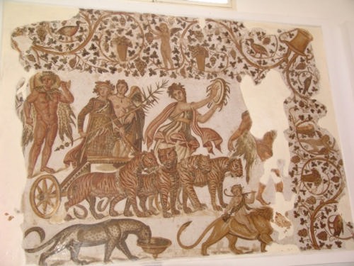 Wine mosaic Sousse © Ian & Andrea Treleaven