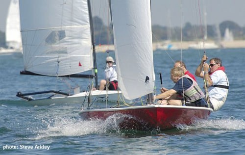 A Class Rater at Glyn Charles Pursuit Race © Steve Arkley http://www.sailshots.co.uk