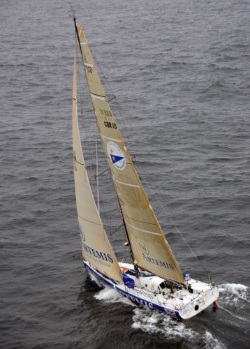 Artemis is lying fourth in the Open 60 division © Route du Rhum