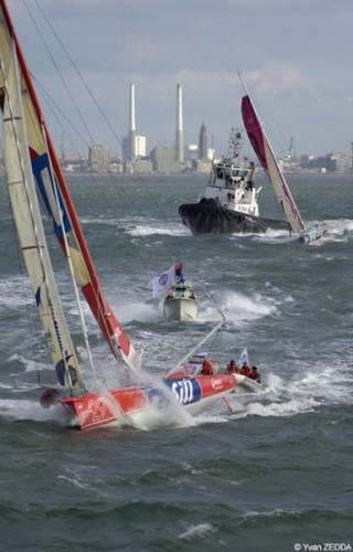 Ellen MacArthur is currently competing in the Transat Jacques-Vabre &copy; Yvan Zedda/Transat Jacque-Vabre