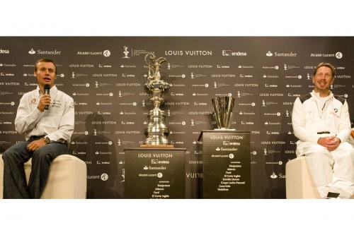 Ellison described Alinghi’s position over the use of 3DL sails 
