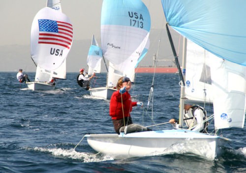 Canada’s Provan and Luttmer lead the way in the first 470 race © Rich Roberts http://www.UnderTheSunPhotos.com