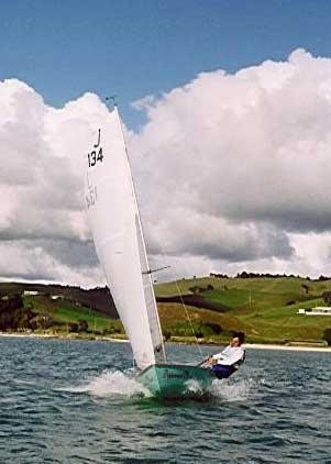 Roger Hall defended his Ronstan National Jolly Boat championship.  © www.jollyboat.co.nz