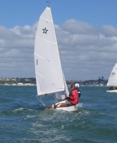 The Starlet prototype on its first sail © Event Media