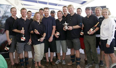 Winners - Barclays Capital - 2006 Volvo City Sailing Championships ©  SW